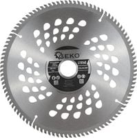 Geko Tarcza widiowa do drewna 255x30 100T z otworami G78140