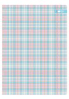 Teczka Kartonowa Z Gumką, Mild, Kratka Błękit A'10
