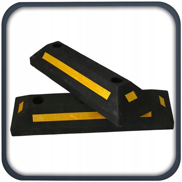 Separator Odbojnik Parkingowy Gumowy Ogranicznik Odbojnica 54 cm+śruby zdjęcie 7