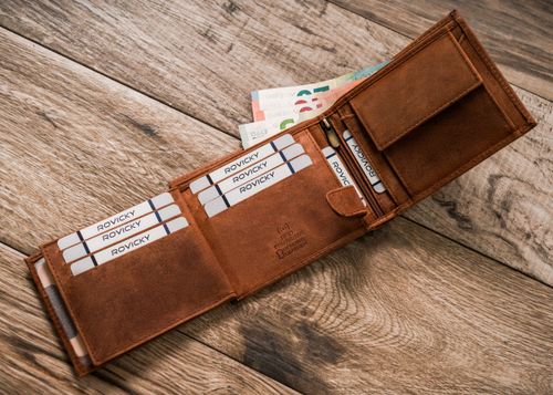 portfel męski skórzany n992-chm-deer-bl cognac na Arena.pl