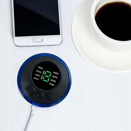 MASAŻER ELEKTROSTYMULATOR SZYI KARKU MIĘŚNI BRZUCHA EMS 8 TRYBÓW USB PILOT na Arena.pl