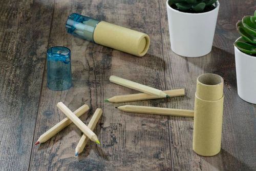 Kredki z temperówką 6 szt. FARVE na Arena.pl