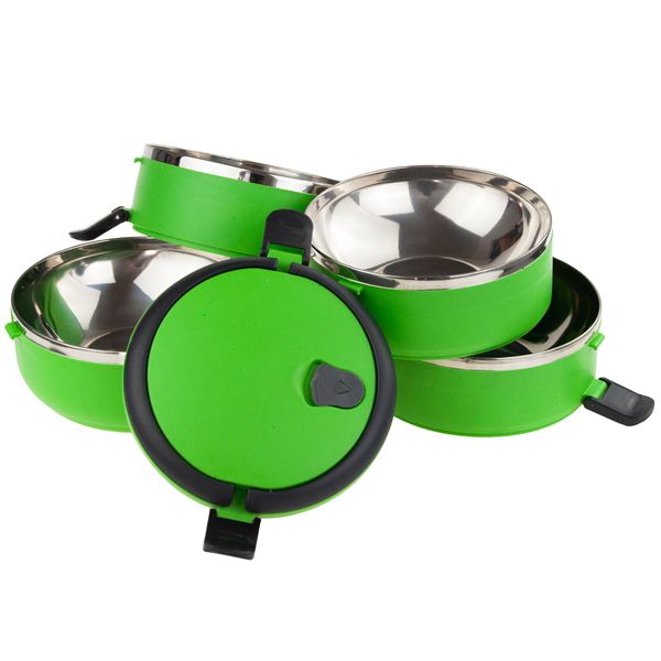 POJEMNIK NA ŻYWNOŚĆ MENAŻKA OBIADOWY LUNCH BOX 4 czesci 2,8L Termos zdjęcie 10