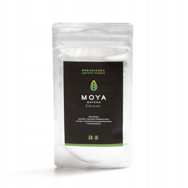 Moya Matcha Codzienna japońska zielona herbata sproszkowana BIO 50g zdjęcie 1