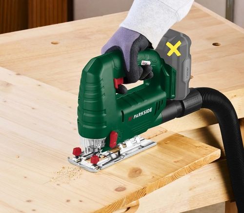 WYRZYNARKA AKUMULATOROWA PARKSIDE PSTA A1 20 V PRZECINARKA DO DREWNA na Arena.pl