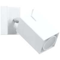 Kinkiet LAMPA ścienna SL.0095 metalowa OPRAWA regulowany reflektorek biały