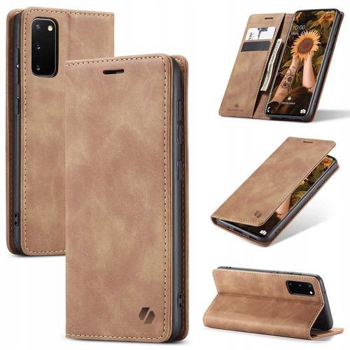 Spacecase Wallet Galaxy S20 Light Brown na Arena.pl
