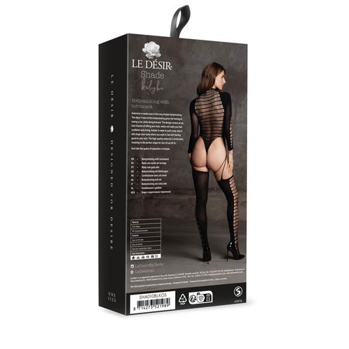 kalyke xxiii - bodystocking with turtleneck - one size na Arena.pl
