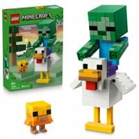 LEGO Minecraft 21582 Kurzy Jeździec 9+ 344 el.
