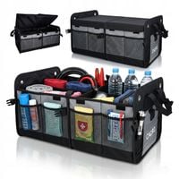 Organizer do bagażnika samochodu auta kufer torba sztywny składany 60x35 cm