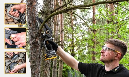Pilarka Piła Łańcuchowa Akumulatorowa Bezszczotkowa 2XAKU 8 Cali na Arena.pl