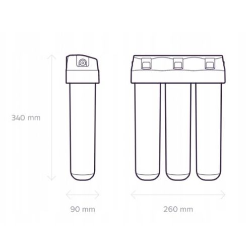 Filtr pod zlew Aquaphor Kryształ A z nową wylewką + wskaźnik gratis na Arena.pl
