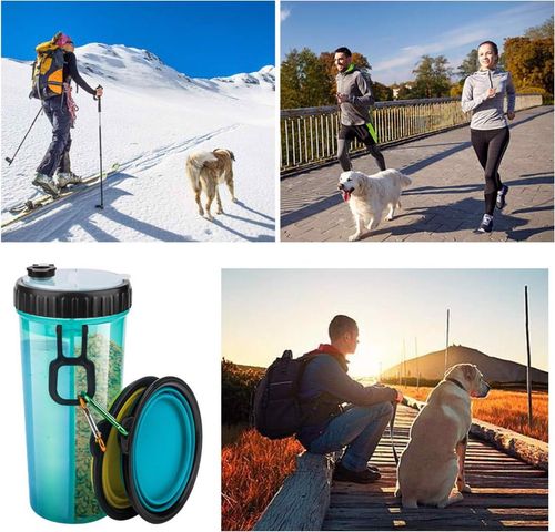 Zestaw podróżny Butelka + 2 miski dla Psa na Arena.pl