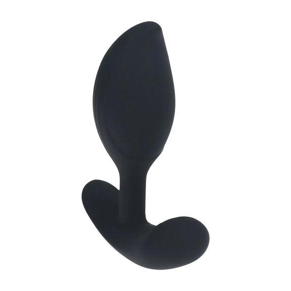 Remote Control Vibrating Liquid Silicone Anal Plug - Black zdjęcie 5