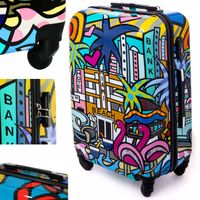 DUŻA WALIZKA PODRÓŻNA TURYSTYCZNA NA KÓŁKACH TORBA XXL ABS