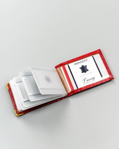 etui na karty skórzane 301-bl-red na Arena.pl