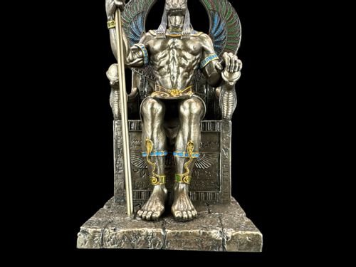 EGIPSKI BÓG ANUBIS NA TRONIE VERONESE  (WU76733A4) na Arena.pl