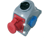 PCE COMBO-POL GNIAZDO IP44 32A/5P + 1x16A/2P+Z Z WYŁĄCZNIKIEM 96062541W