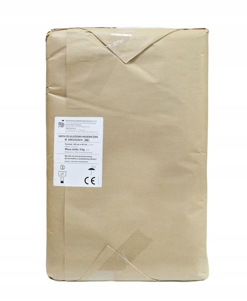 LIGNINA W ARKUSZACH PŁATACH 40x60cm WATA CELULOZOWA 100% CELULOZA 5kg zdjęcie 3