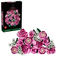 LEGO 10374 Botanicals Bukiet różowych róż Kwiaty Dekoracja Prezent 789 el.