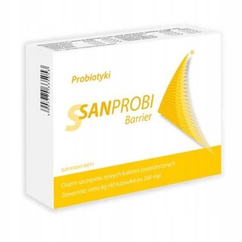 SANPROBI Barrier probiotyk 40 kapsułek zdjęcie 7