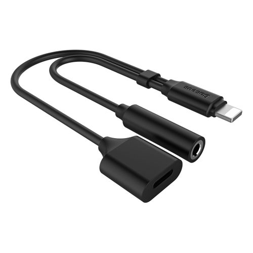 ADAPTER BASEUS PRZEJŚCIÓWKA IPHONE MINI JACK 3.5 na Arena.pl