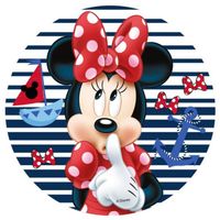 Opłatek na tort Urodziny Myszka Miki Mini Myszki Roczek