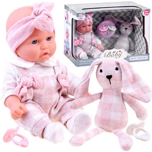 bobas lalka z pluszowym króliczkiem | ZA3828 na Arena.pl