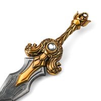 Miecz Turalyon | 28 cm | Metal | Brelok | Warcraft