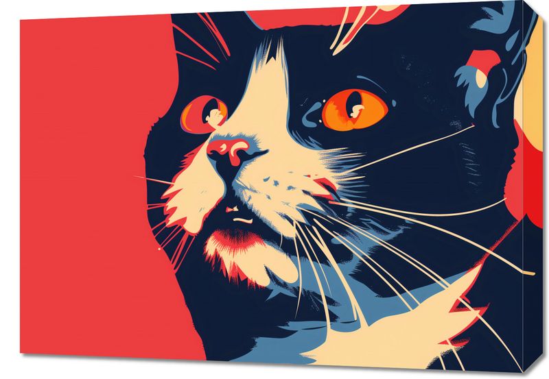 Obraz 70x50cm Szok zdjęcie 1