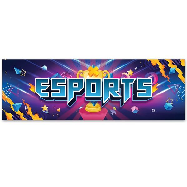 Emaga Obraz na płótnie, dla gracza abstrakcja - 120x40 zdjęcie 3