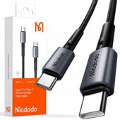 mcdodo kabel usb-c szybkie ładowanie do samsung apple usb typ c 3a 65w 1,5m