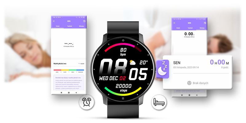 Smartwatch Damski Gravity GT1-3 zdjęcie 10