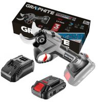 Sekator akumulatorowy GRAPHITE 18V 2Ah 30 mm elektryczny