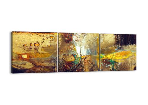 Obraz Na Płótnie - Kompozycja Barw  - 90X30 Cm - Ca90X30-3483 na Arena.pl