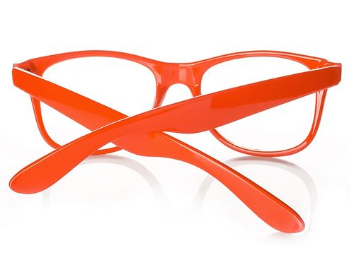 Pomarańczowe Okulary ZERÓWKI na Arena.pl