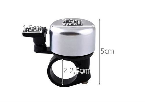 Dzwonek do roweru - srebrny na Arena.pl