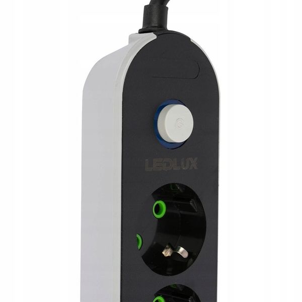 PRZEDŁUŻACZ listwa 2m 4 gniazda + 3x USB zdjęcie 7