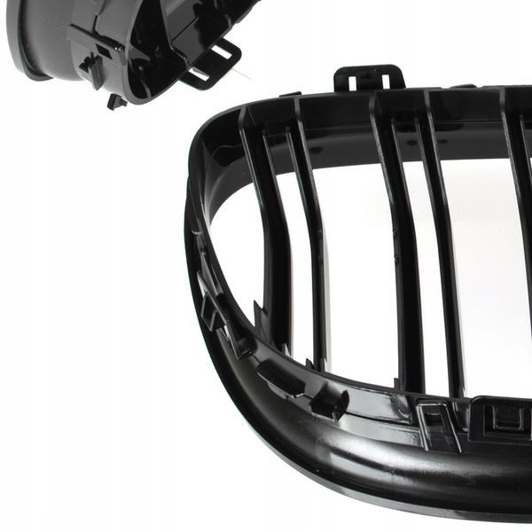 Nerki grill atrapa Czarny połysk do BMW E90 E91lifting 2008-2013 zdjęcie 2