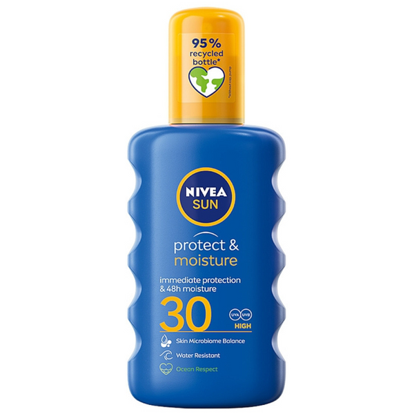 Nivea Protect & Moisture SPF30 Spray + Piłka Plażowa zdjęcie 2