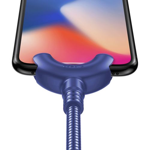 Uchwyt samochodowy kabel 2w1 Iphone Baseus O-type niebieski na Arena.pl
