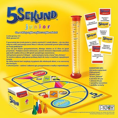 Trefl Gra 5 Sekund junior na Arena.pl