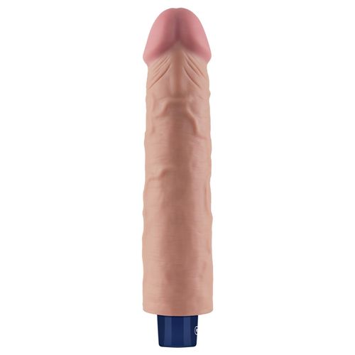 9.5" real softee rechargeable tpe vibrating dildo(flesh) na Arena.pl