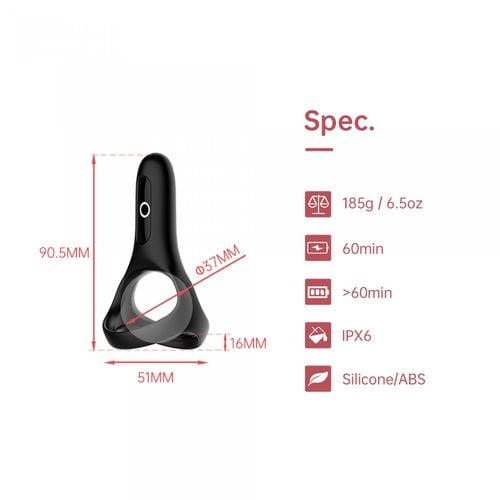 magic motion   rise smart wearable cockring black na Arena.pl