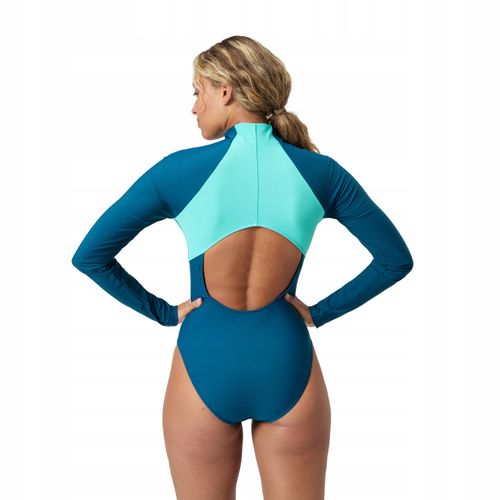 Strój kąpielowy jednoczęściowy damski na basen Speedo Colourblock Zip r.L na Arena.pl