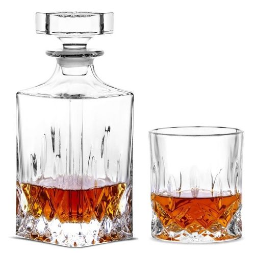 ZESTAW WHISKY KARAFKA SZKLANK BOHEMIA CLASSICO 1+6 na Arena.pl