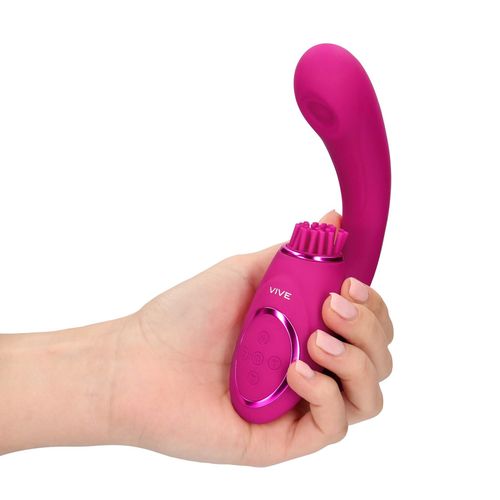Gen - Rechargeable Triple Action G-Spot Vibrator With Pulse Wave na Arena.pl