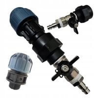 PRZYŁĄCZE KOMPRESORA zawór ODPOWIETRZNIK do spuszczenia wody na rurę