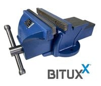 19690 Imadło ślusarskie stołowe żeliwne szczęki 200mm stabilne i solidne