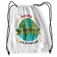 Plecak Sportowy Szkolny Weterynarza Worek Torba Z Nadrukiem Ze Zdjęciem